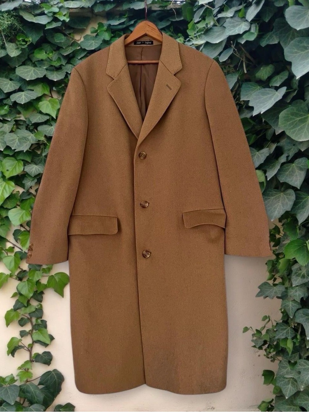 American vintage maitland of England Classic Camel Overcoat